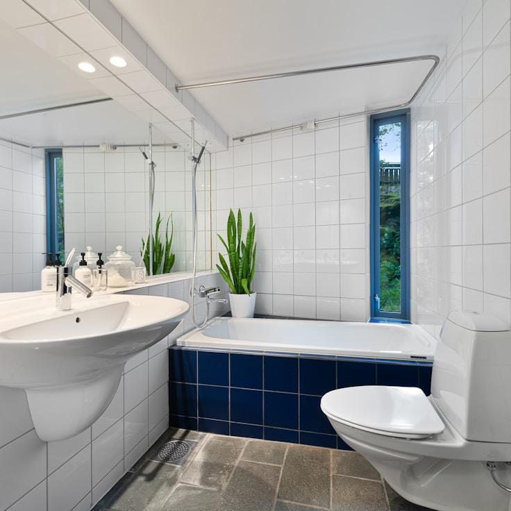 Sophisticated bathroom styling